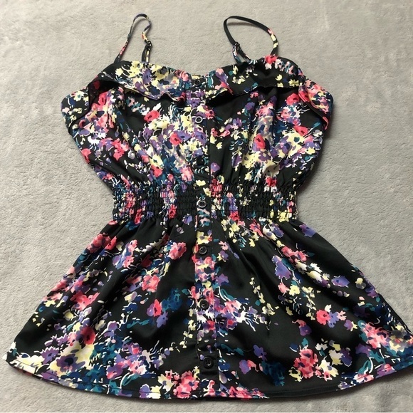 Dynamite Floral Spaghetti Strap Camisole Top Size XS - Picture 3 of 8